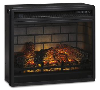 Entertainment Accessories Electric Infrared Fireplace Insert - Discount Furniture World (Burlington,NC)