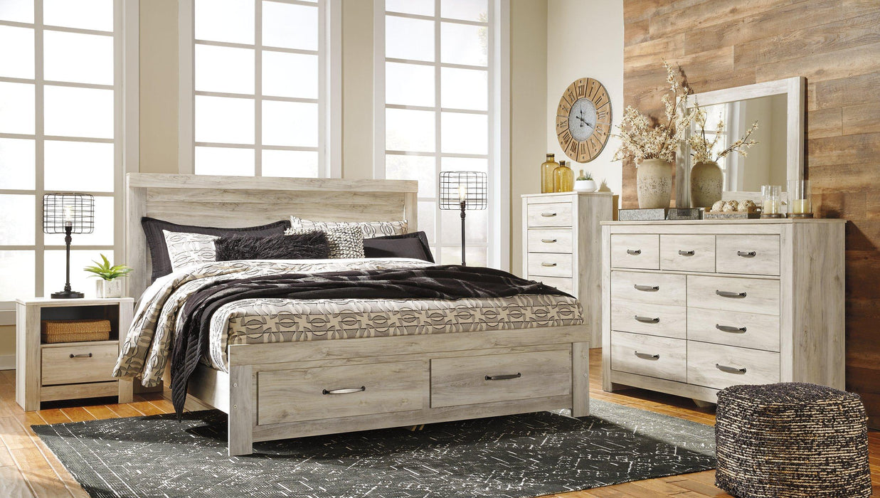 Bellaby Bed with 2 Storage Drawers - Discount Furniture World (Burlington,NC)