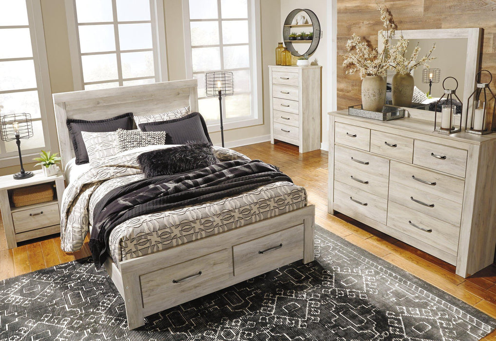 Bellaby Bed with 2 Storage Drawers - Discount Furniture World (Burlington,NC)