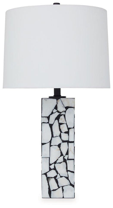 Macaria Table Lamp - Discount Furniture World (Burlington,NC)