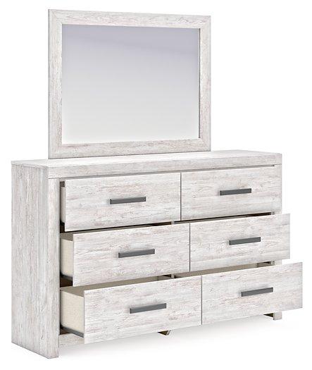 Cayboni Dresser and Mirror - Discount Furniture World (Burlington,NC)