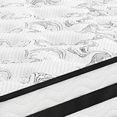8 Inch Chime Innerspring Mattress Set - Discount Furniture World (Burlington,NC)