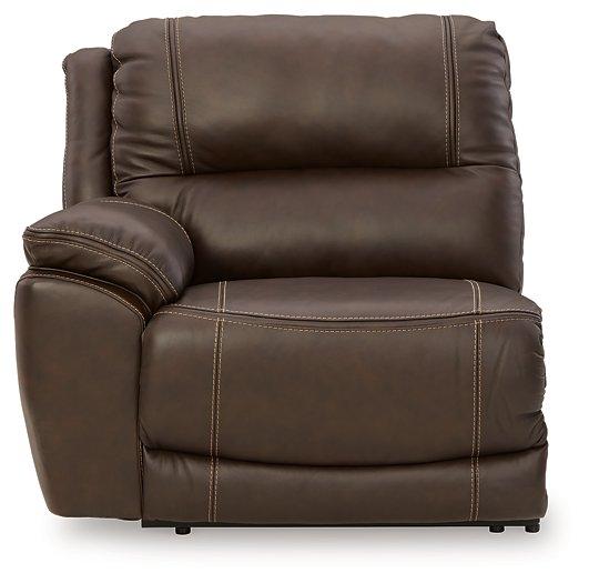 Dunleith Power Reclining Sectional Loveseat - Discount Furniture World (Burlington,NC)