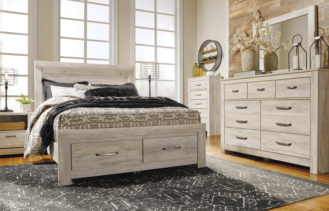 Bellaby Bed with 2 Storage Drawers - Discount Furniture World (Burlington,NC)