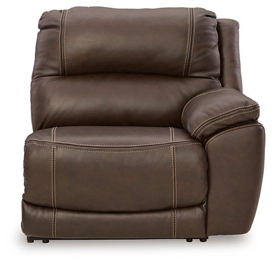 Dunleith Power Reclining Loveseat with Console - Discount Furniture World (Burlington,NC)