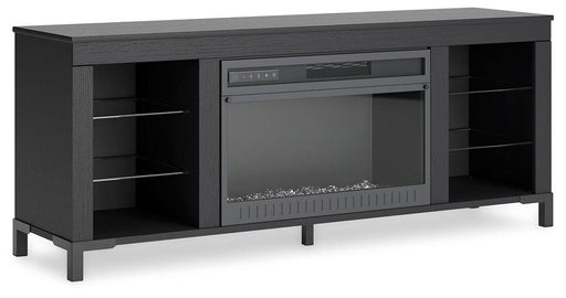 Cayberry Entertainment Center with Electric Fireplace - Discount Furniture World (Burlington,NC)