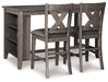 Caitbrook Counter Height Dining Package - Discount Furniture World (Burlington,NC)