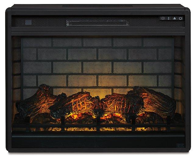 Entertainment Accessories Electric Infrared Fireplace Insert - Discount Furniture World (Burlington,NC)