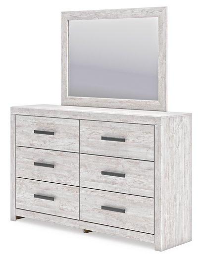 Cayboni Dresser and Mirror - Discount Furniture World (Burlington,NC)