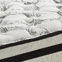 8 Inch Chime Innerspring Mattress Set - Discount Furniture World (Burlington,NC)