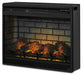 Entertainment Accessories Electric Infrared Fireplace Insert - Discount Furniture World (Burlington,NC)