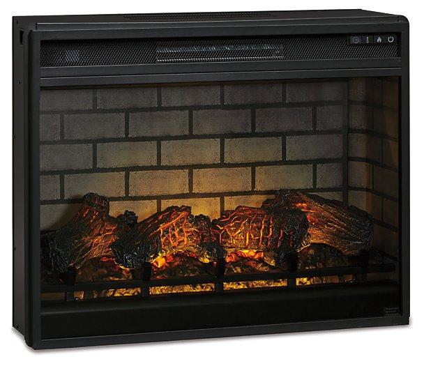 Entertainment Accessories Electric Infrared Fireplace Insert - Discount Furniture World (Burlington,NC)