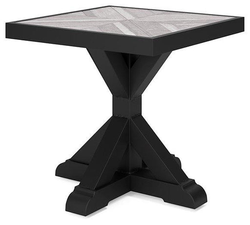 Beachcroft Outdoor End Table - Discount Furniture World (Burlington,NC)