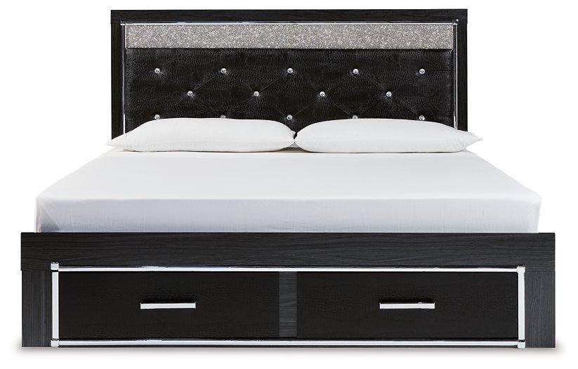 Kaydell Upholstered Panel Storage Bed