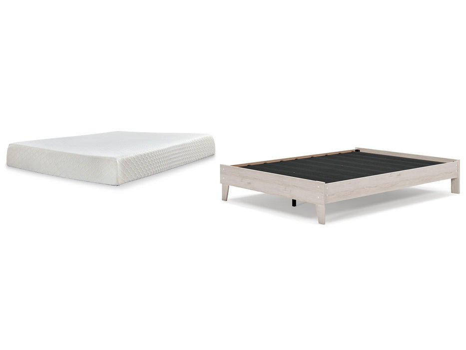Socalle Bed and Mattress Set - Discount Furniture World (Burlington,NC)