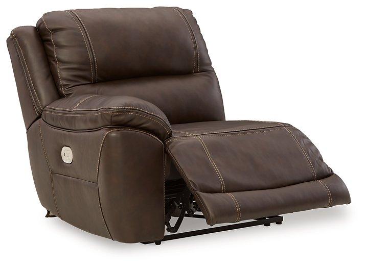 Dunleith Power Reclining Sectional Loveseat - Discount Furniture World (Burlington,NC)