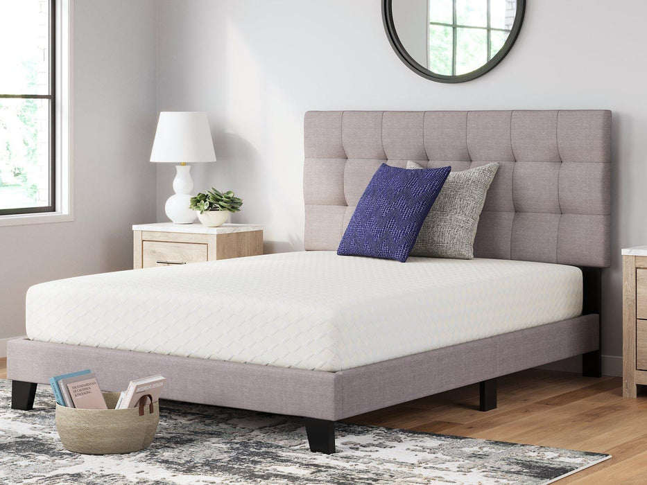 10 Inch Chime Memory Foam Mattress Set - Discount Furniture World (Burlington,NC)