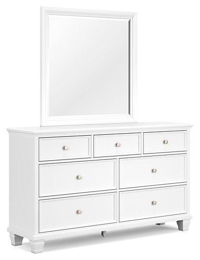 Fortman Dresser and Mirror - Discount Furniture World (Burlington,NC)