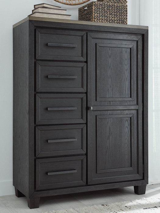 Foyland Door Chest - Discount Furniture World (Burlington,NC)