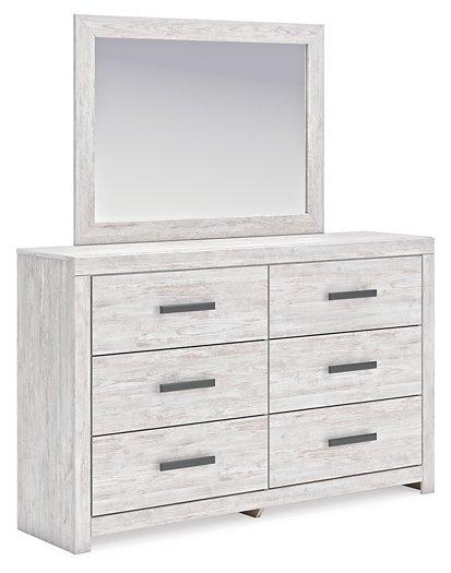 Cayboni Dresser and Mirror - Discount Furniture World (Burlington,NC)