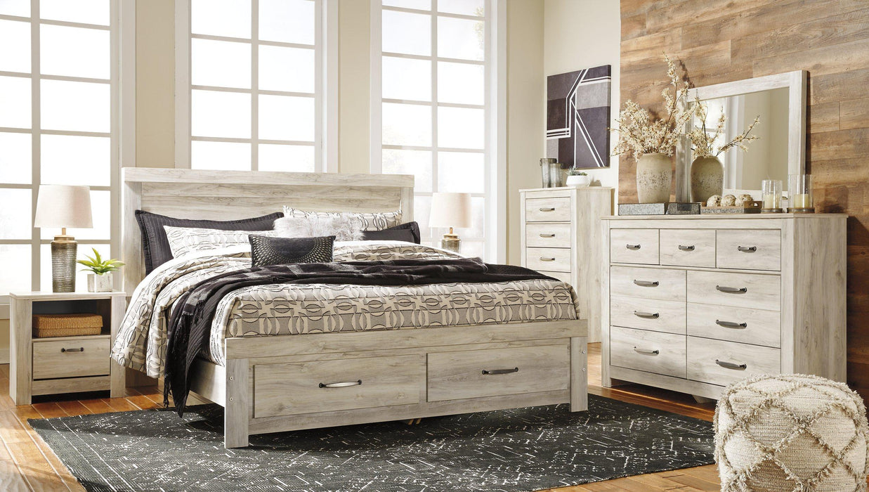 Bellaby Bed with 2 Storage Drawers - Discount Furniture World (Burlington,NC)