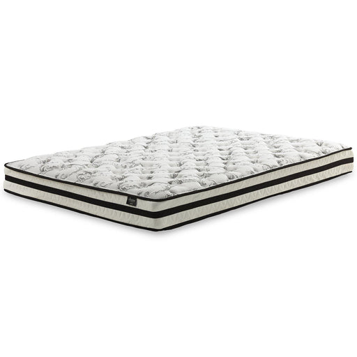 8 Inch Chime Innerspring Mattress Set - Discount Furniture World (Burlington,NC)