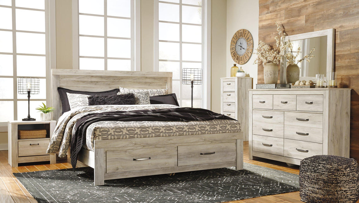 Bellaby Bed with 2 Storage Drawers - Discount Furniture World (Burlington,NC)