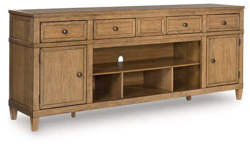 Sharlance 81" TV Stand - Discount Furniture World (Burlington,NC)