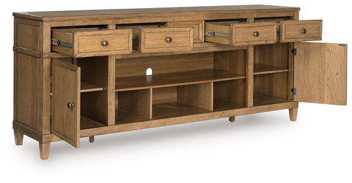 Sharlance 81" TV Stand - Discount Furniture World (Burlington,NC)