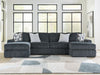 Midnight-Madness Sectional with Chaise - Discount Furniture World (Burlington,NC)