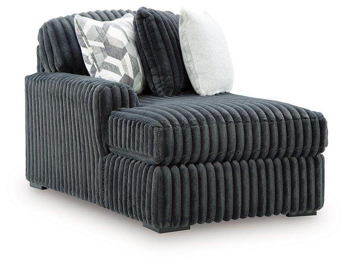 Midnight-Madness Sectional with Chaise - Discount Furniture World (Burlington,NC)