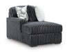 Midnight-Madness Sectional with Chaise - Discount Furniture World (Burlington,NC)