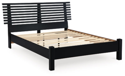 Danziar Queen Slat Bed - Discount Furniture World (Burlington,NC)
