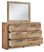 Hyanna Dresser and Mirror - Discount Furniture World (Burlington,NC)
