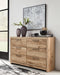 Hyanna Dresser and Mirror - Discount Furniture World (Burlington,NC)