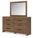 Broachmyn Dresser and Mirror - Discount Furniture World (Burlington,NC)