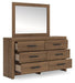 Broachmyn Dresser and Mirror - Discount Furniture World (Burlington,NC)