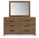 Broachmyn Dresser and Mirror - Discount Furniture World (Burlington,NC)