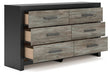 Broachmyn Dresser and Mirror - Discount Furniture World (Burlington,NC)