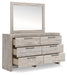 Broachmyn Dresser and Mirror - Discount Furniture World (Burlington,NC)