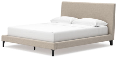 Cielden Upholstered Bed with Roll Slats - Discount Furniture World (Burlington,NC)