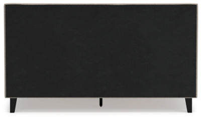 Cielden Upholstered Bed with Roll Slats - Discount Furniture World (Burlington,NC)