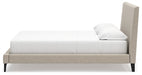 Cielden Upholstered Bed with Roll Slats - Discount Furniture World (Burlington,NC)