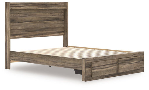 Elbrim Panel Storage Bed - Discount Furniture World (Burlington,NC)