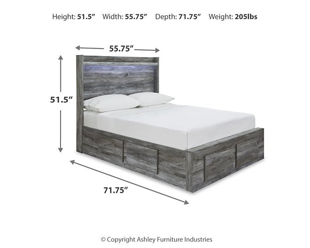 Baystorm Storage Bed - Discount Furniture World (Burlington,NC)