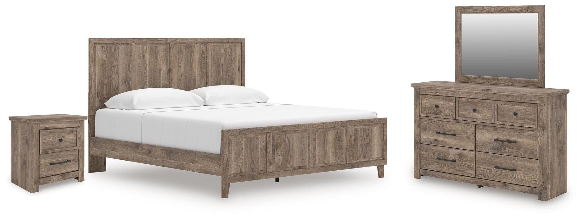 Rusticott Bedroom Set - Discount Furniture World (Burlington,NC)
