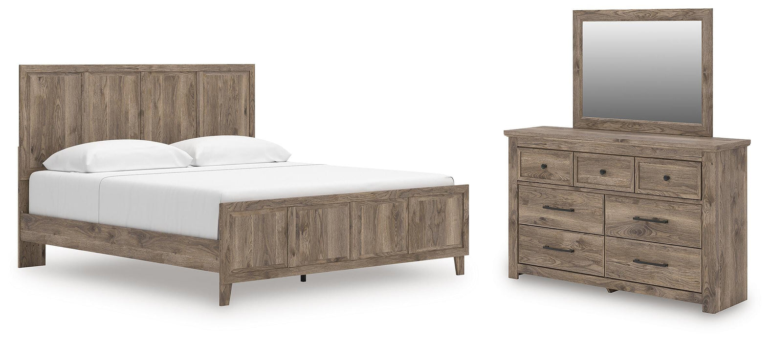 Rusticott Bedroom Set - Discount Furniture World (Burlington,NC)