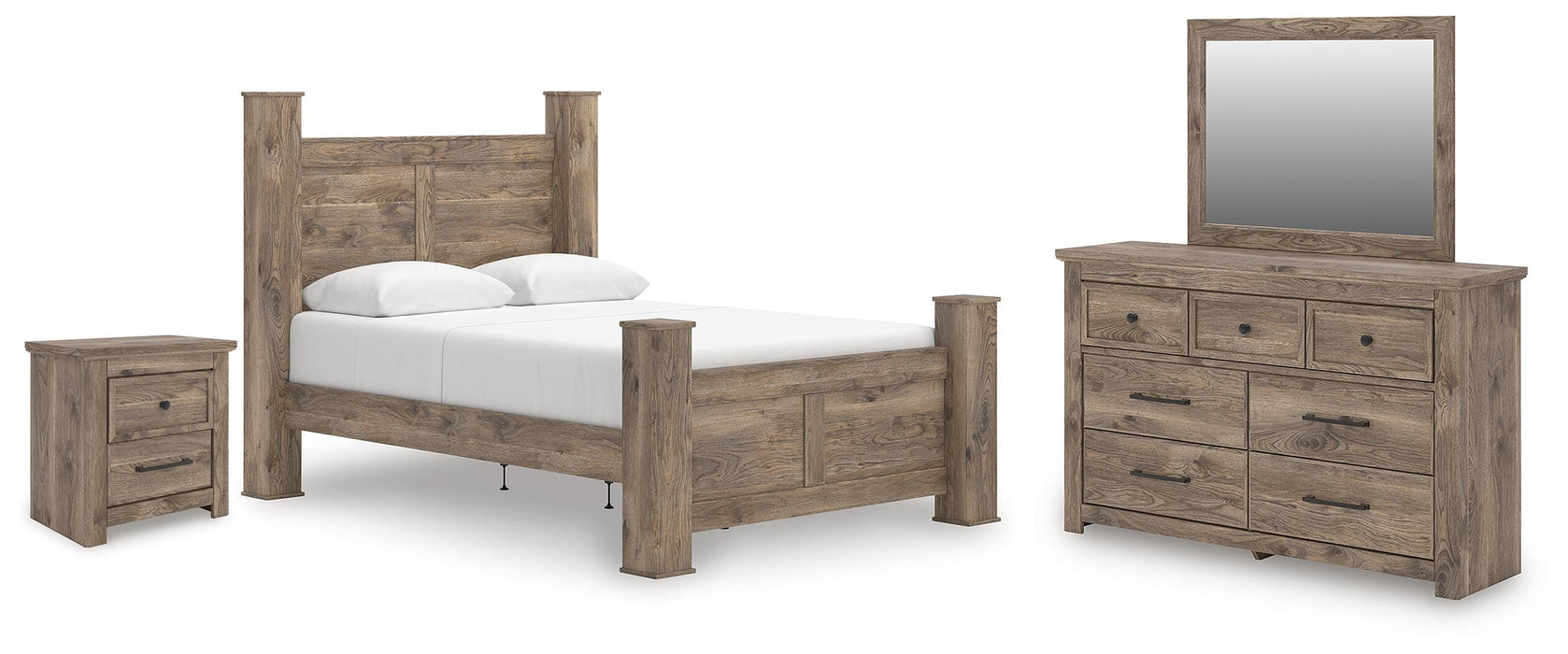 Rusticott Bedroom Set - Discount Furniture World (Burlington,NC)