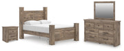 Rusticott Bedroom Set - Discount Furniture World (Burlington,NC)