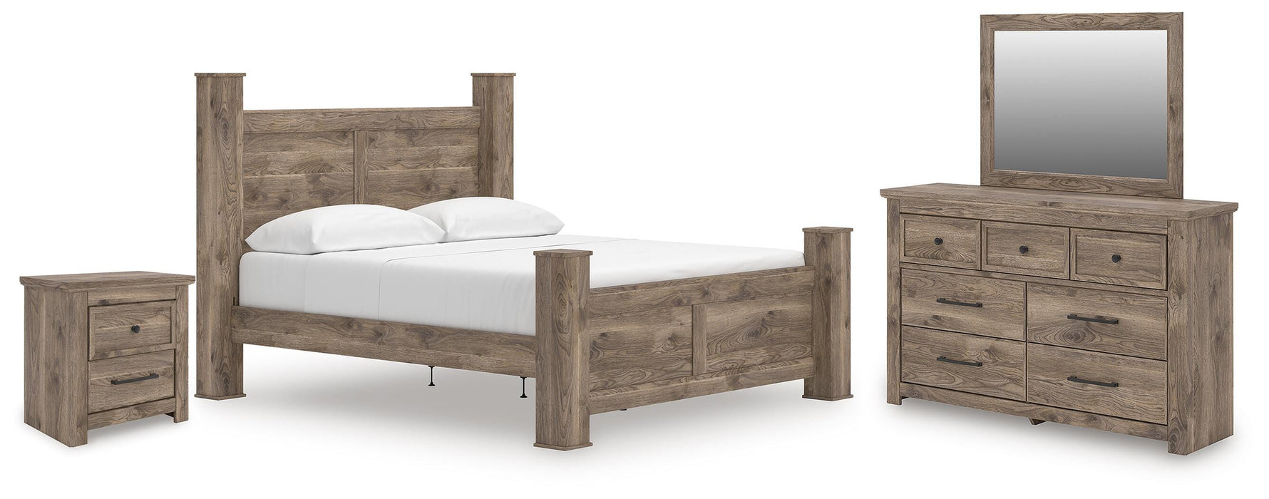Rusticott Bedroom Set - Discount Furniture World (Burlington,NC)